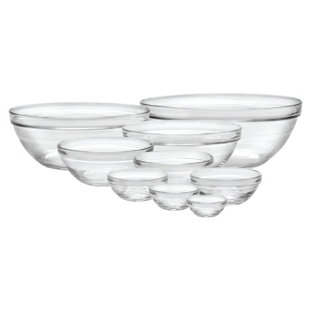 glass mixing bowls