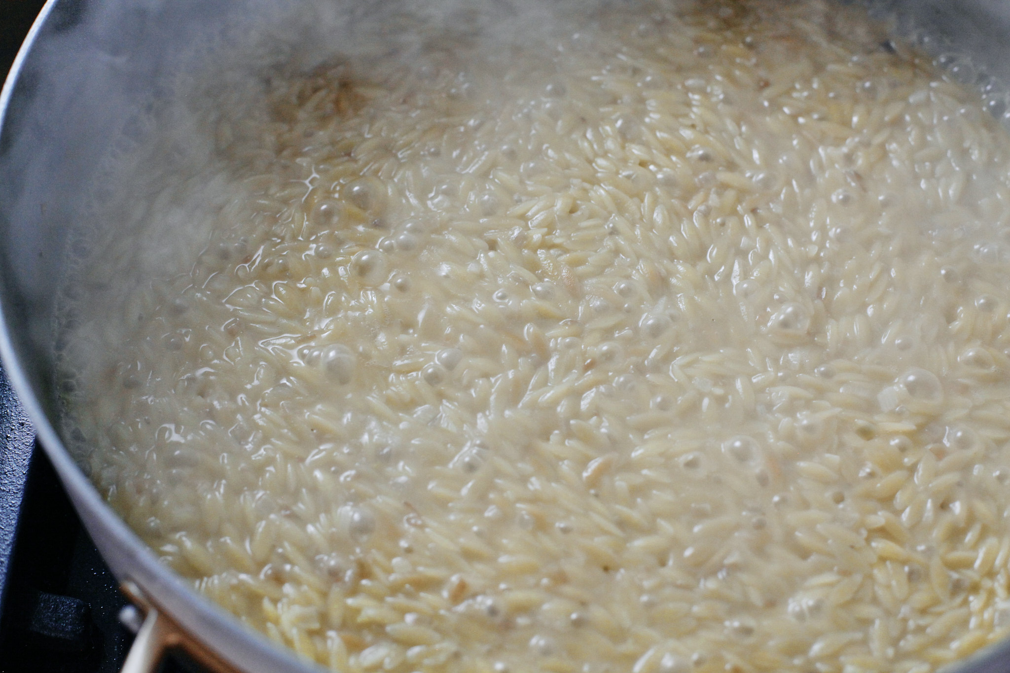 Shrimp Edited 10 (1) orzo absorbing the broth liquid