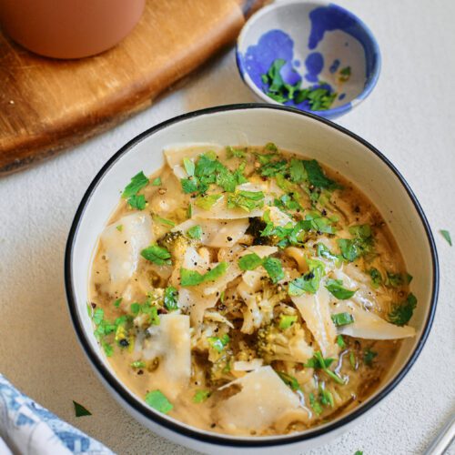 Italian Broccoli Parmesan Soup