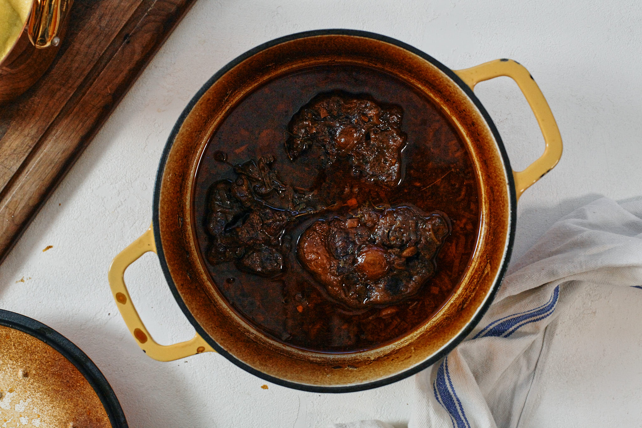 Ox Tail 9 braised oxtail out of the oven