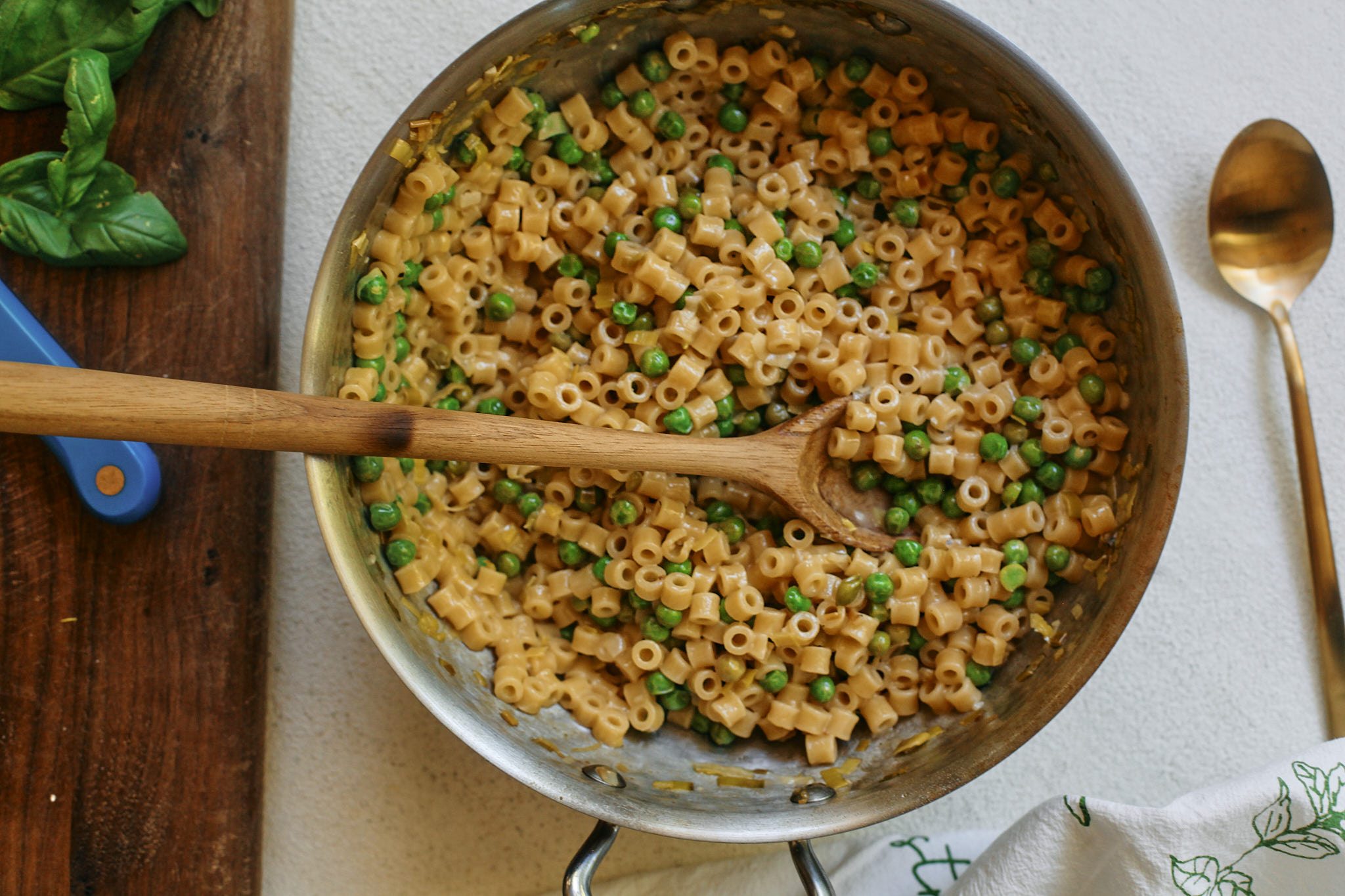 Spring Pea Pasta 6 spring pea pasta