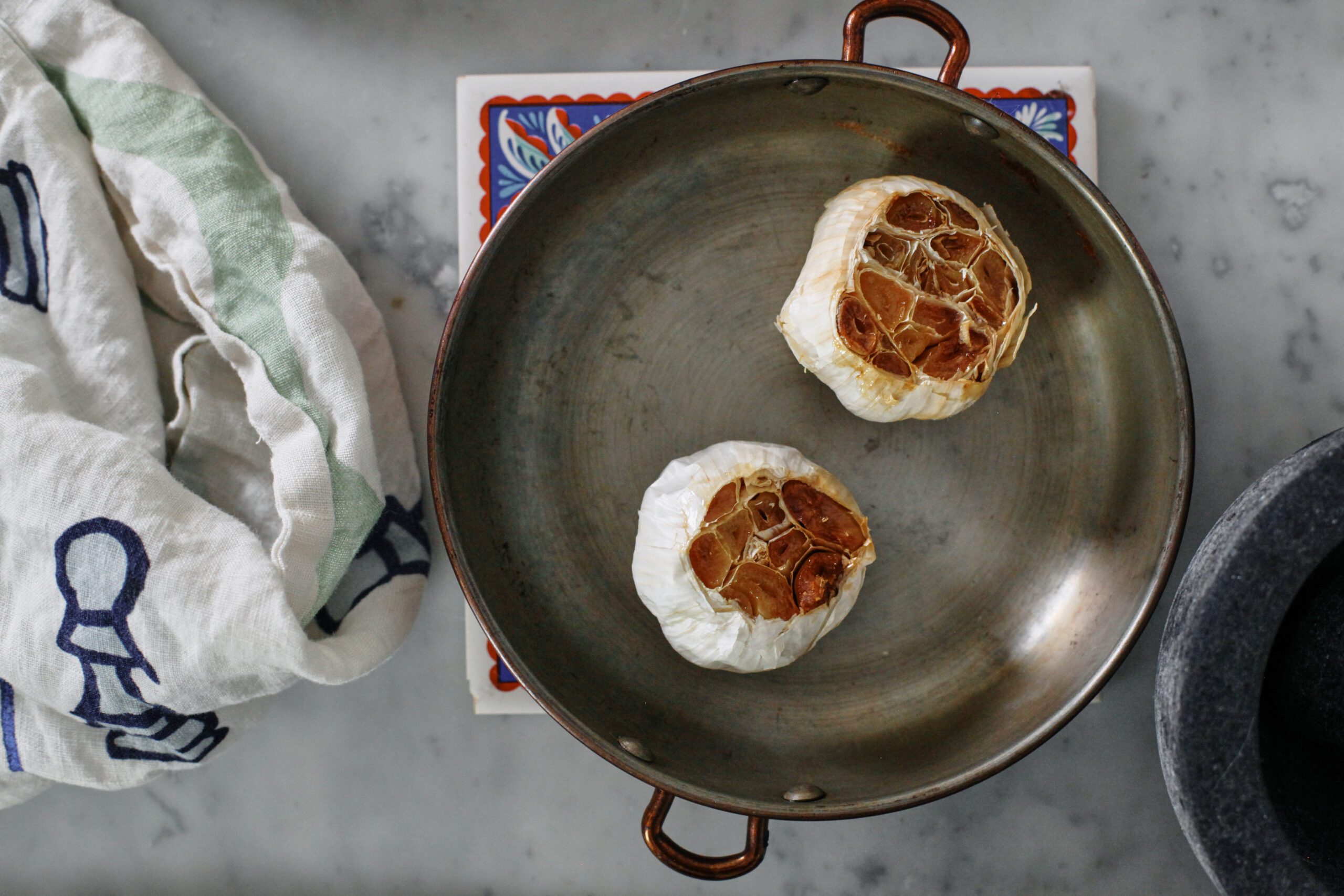 2 garlic heads roasted